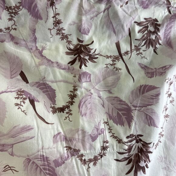 Crabtree & Evelyn Bamboo Vintage Toile Pajama Set S Ruffle Sleepwear NWT - Picture 13 of 16